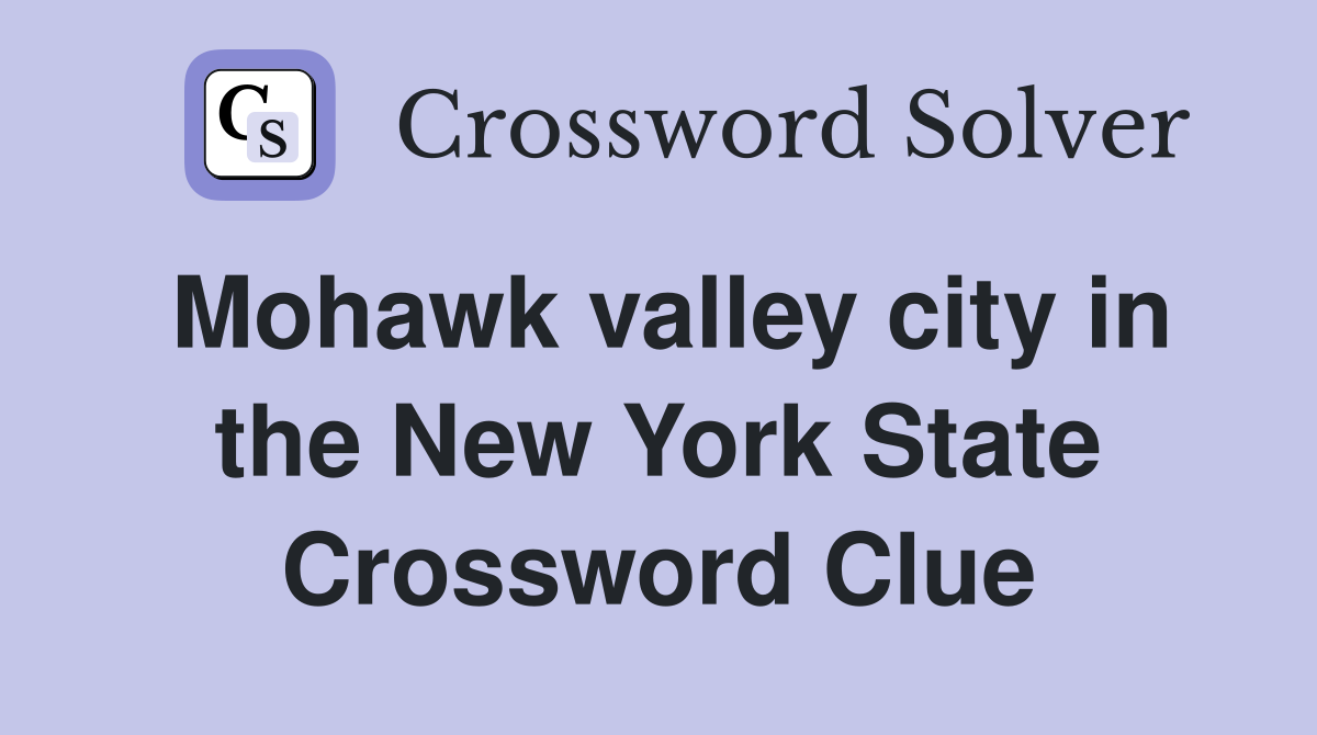 long period in city in new york state crossword clue